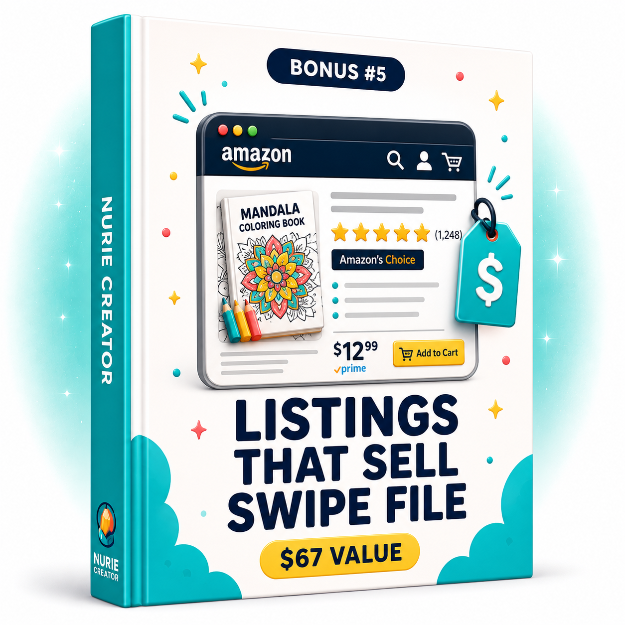 Bonus 5 box cover for Listings That Sell Swipe File