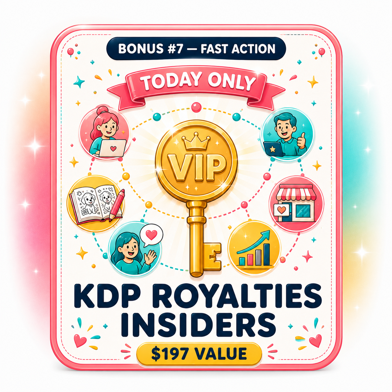Bonus 7 fast action cover for KDP Royalties Insiders Access