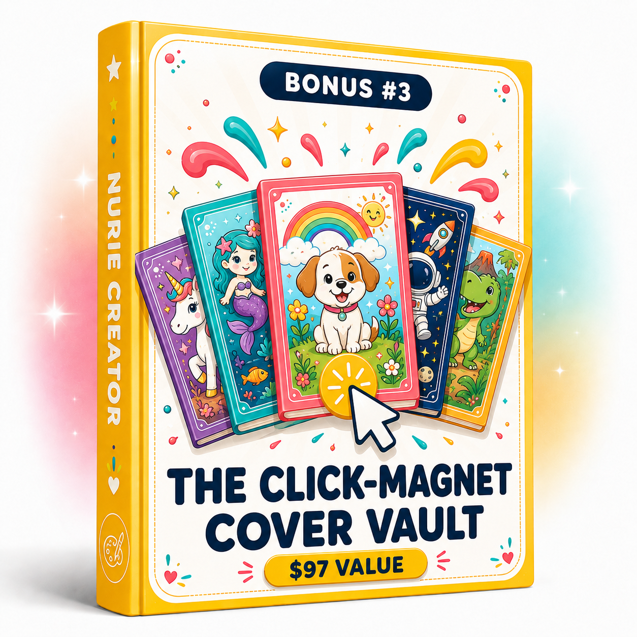 Bonus 3 box cover for The Click-Magnet Cover Vault
